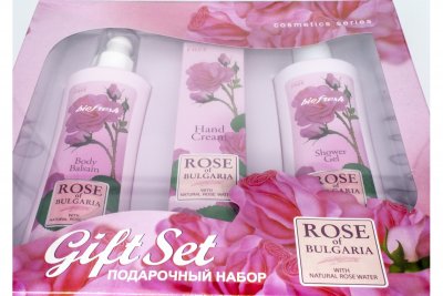 Купить rose of bulgaria (роза болгарии) набор подарочный №3: лосьон для тела 230мл+гель для душа 230мл+ крем для рук 75мл в Дзержинске