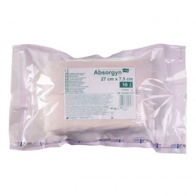 Купить matopat absorgyn (матопат) прокладки послеродовые, 27 х 7,5см 10 шт стерильный пакет в Дзержинске
