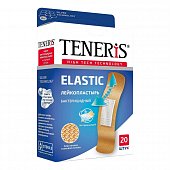 Купить пластырь teneris elastic (тенерис) бактерицидный ионы ag тканевая основа, 20 шт в Дзержинске