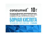 Купить борная кислота с тальком консумед (consumed) пудра гигиеническая, 10г в Дзержинске