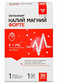 Купить калий магний форте витаниум, таблетки массой 1140мг, 30шт бад в Дзержинске
