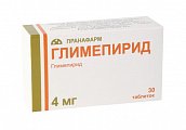 Купить глимепирид, таблетки 4мг, 30 шт в Дзержинске
