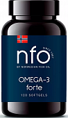 Купить норвегиан фиш оил (nfo) омега-3 форте, капсулы 1384мг, 120 шт бад в Дзержинске