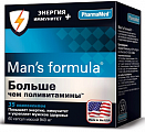Купить man's formula (мен-с формула) больше чем поливитамины энергия+иммунитет, капсулы массой 940 мг 60шт бад в Дзержинске