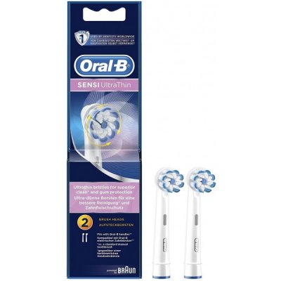 Купить oral-b (орал-би) насадки для электрических зубных щеток, sensiultrathin eb60 2 шт в Дзержинске