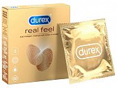 Купить durex (дюрекс) презервативы real feel 3шт в Дзержинске