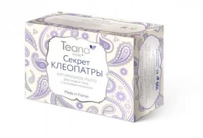 Купить тиана (teana) мыло для сухой и чувствительной кожи лица и тела с ослиным молоком,100г в Дзержинске