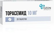 Купить торасемид, таблетки 10мг, 20 шт в Дзержинске