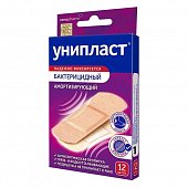 Купить унипласт набор пластырей бактерицидных амортизирующих, 12 шт в Дзержинске
