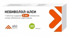 Купить небиволол-алси, таблетки 5мг, 30 шт в Дзержинске
