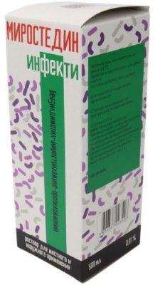 Купить миростедин инфекти, раствор для местного и наружного применения 0,01% 500мл в Дзержинске