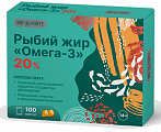 Купить рыбий жир омега-3 bioforte, капсулы 100шт бад в Дзержинске