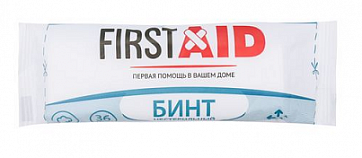Бинт марлевый нестерильный First Aid (Ферстэйд) 5м х 10см