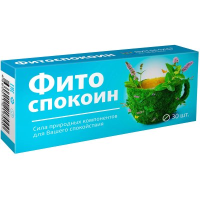 Купить фитоспокоин, таблетки покрытые оболочкой 360мг, 30шт бад в Дзержинске