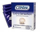 Купить contex (контекс) презервативы extra sensation 3шт в Дзержинске