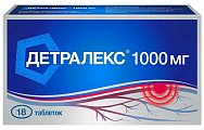 Купить детралекс, таблетки, покрытые пленочной оболочкой 1000мг, 18 шт в Дзержинске