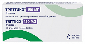Триттико, таблетки с пролонгированным высвобождением 150мг, 60 шт