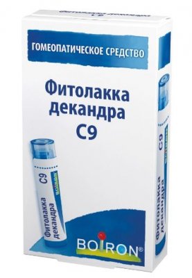 Купить фитолакка декандра c9, гранулы гомеопатические растительного происхождения, 4г в Дзержинске