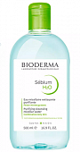 Купить bioderma sebium (биодерма себиум) мицеллярная вода для лица очищающая 500мл в Дзержинске