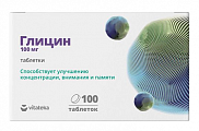 Купить глицин витатека, таблетки массой 110мг 100шт бад в Дзержинске