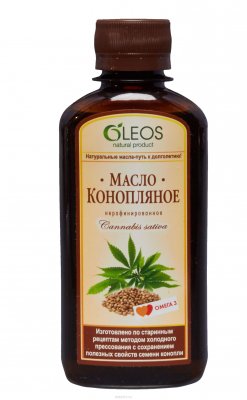 Купить oleos (олеос) масло пищевое конопляное, 200мл в Дзержинске