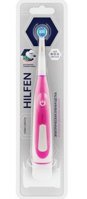 Купить хилфен (hilfen) электрическая зубная щетка детская розовая артикул r2021 в Дзержинске