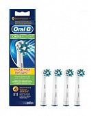 Купить oral-b (орал-би) насадка для электрической зубной щетки crossaction eb50rb, 4 шт в Дзержинске