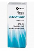 Купить назонекс, спрей назальный дозированный 50мкг/доза, 60доз от аллергии в Дзержинске