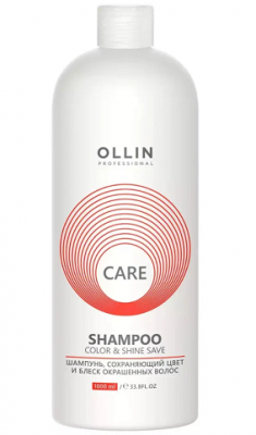 Купить ollin prof care (оллин) шампунь для окрашенных волос сохранение цвета и блеска, 1000мл в Дзержинске