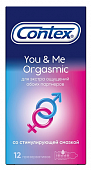 Купить contex (контекс) презервативы you&me orgasmic из натурального латекса 12шт в Дзержинске