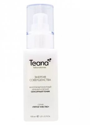 Купить тиана (teana) тоник энергия совершенства многокомпонентный для очищения кожи и удаления макияжа, 100мл в Дзержинске