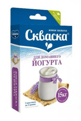 Купить скваска бактериальная закваска для йогурта, пакетики 3г, 5 шт в Дзержинске