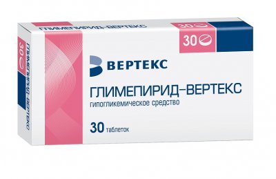 Купить глимепирид, таблетки 3мг, 30 шт в Дзержинске