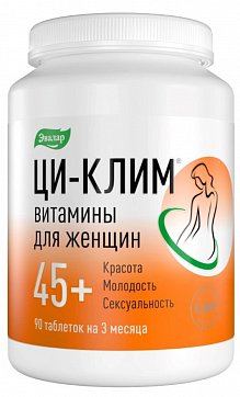 Ци-клим витамины для женщин 45+ таблетки массой 0,56 г 90 шт. БАД