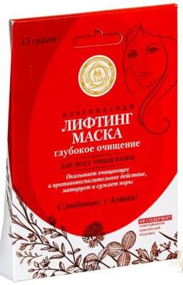 Купить малавит, лифтинг-маска альгинатная глубокое очищение 15г 1 шт в Дзержинске