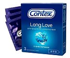 Купить contex (контекс) презервативы long love продлевающие 3шт в Дзержинске