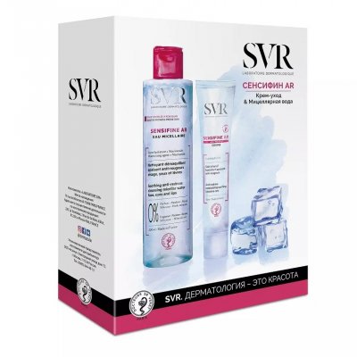 Купить svr sensifine (свр) набор: крем-уход для лица 40мл+вода мицеллярная, 200мл в Дзержинске