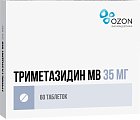 Купить триметазидин мв, таблетки с модифицированным высвобождением, покрытые оболочкой 35мг, 60 шт в Дзержинске