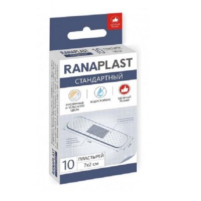 Купить пластырь ranaplast (ранапласт) набор пластыри водостойкие прозрачный на полимерной основе10 шт в Дзержинске