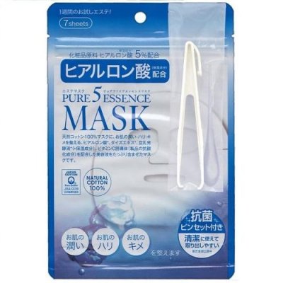 Купить japan gals (джапан галс) маска гиалуроновая кислота pure5 essential, 30 шт в Дзержинске