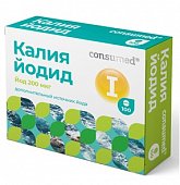 Купить калия йодид консумед (consumed), таблетки 200мкг, 100 шт бад в Дзержинске