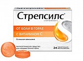 Купить стрепсилс с витамином c, таблетки для рассасывания, 24 шт в Дзержинске