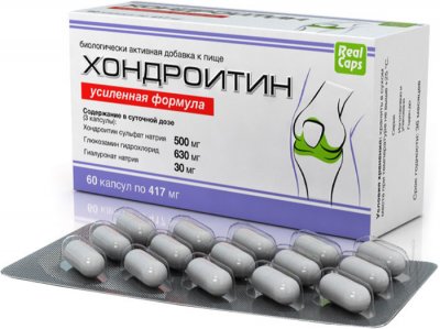 Купить хондроитин усиленная формула, капсулы, 60шт бад в Дзержинске