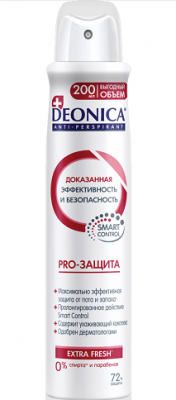 Купить deonica (деоника) дезодорнат-спрей pro-защита, 200мл в Дзержинске