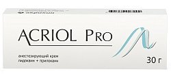 Купить акриол про, крем для местного и наружного применения 2,5%+2,5%, туба 30г в Дзержинске