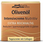 Купить медифарма косметик (medipharma cosmetics) olivenol крем для лица ночной интенсив питательный, 50мл в Дзержинске