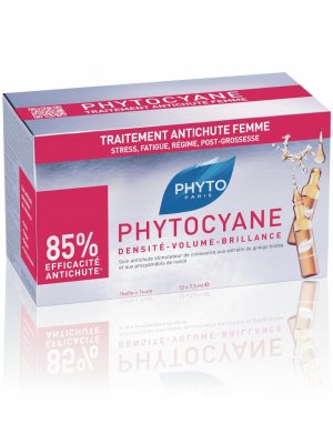 Купить фитосолба фитоциан (phytosolba phytocyane) средство против выпадения волос ампулы 7,5мл х12 шт в Дзержинске