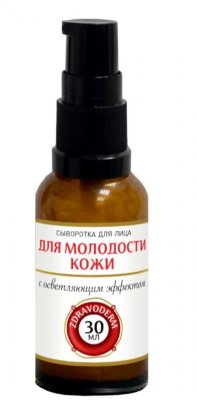 Купить zdravoderm (здраводерм) сыворотка для лица для молодости кожи с осветляющим эффектом, 30 мл в Дзержинске