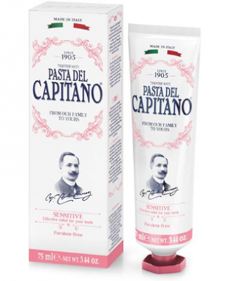 Купить pasta del сapitano 1905 (паста дель капитано) зубная паста для чувствительных зубов, 75 мл в Дзержинске