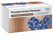 Купить розувастатин реневал, таблетки покрытые пленочной оболочкой 10мг 90шт в Дзержинске